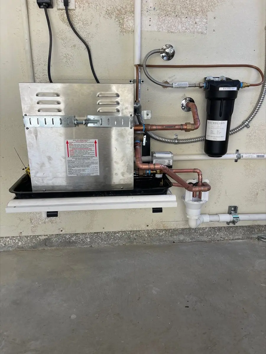 Whole-home water filtration and copper repipe