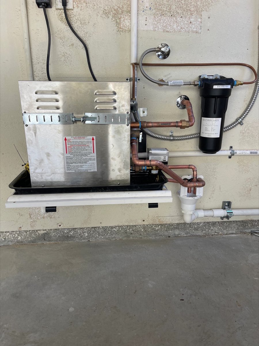 Whole-home water filtration and copper repipe